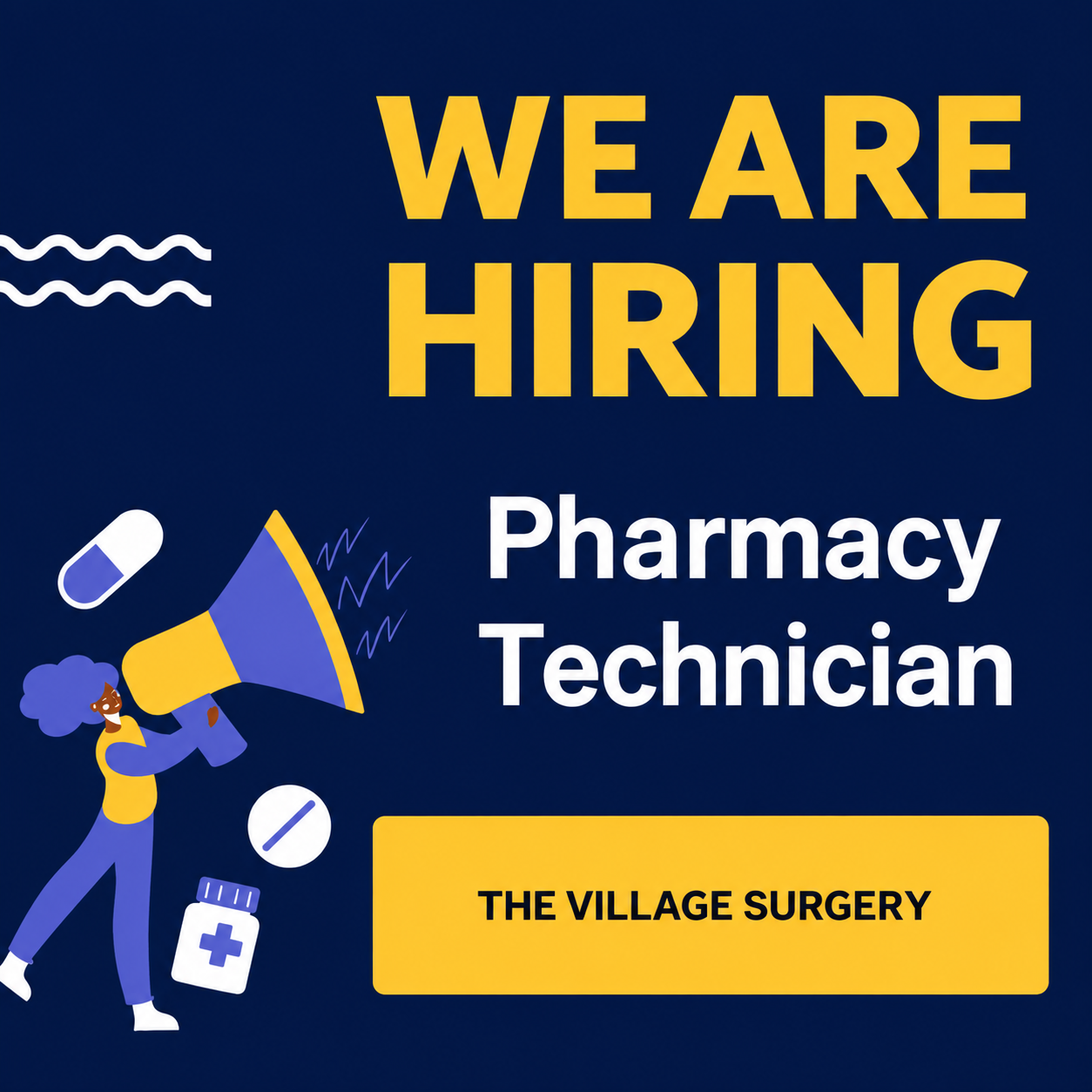 💊 WE'RE RECRUITING – EXPERIENCED PHARMACY TECHNICIAN! 💊